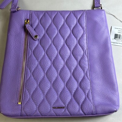 Vera Bradley lavender Metallic Quilted sling bag NWT Vera Bradley Women main image 4