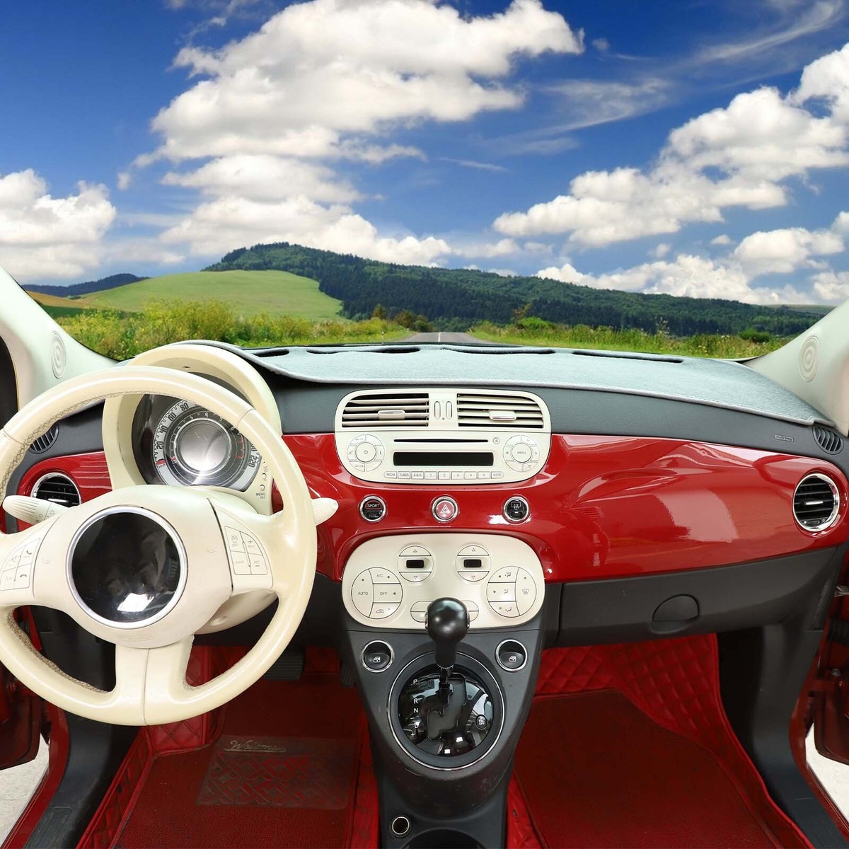 Tapis Antidérapant Pour Tableau De Bord Pour Tous Les Modèles Fiat