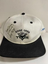 Jerry Foltz Signed Boise Open Golf Tour Hat Autograph 