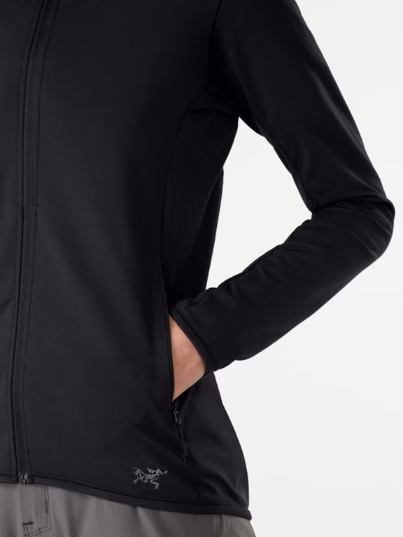 Arc'teryx Delta LT Felpa con Cappuccio Versatile Durevole Pile JS1618 Donna Taglia M