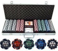 Pro Poker Chip Set, 500-piece Card Games Accessories Aluminum Case Casinos on sale Pro Poker Chip Set, 500-piece Card Games Accessories Aluminum Case Casinos on sale