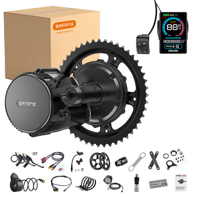 48V500W BAFANG Electric Bicycle Conversion Kits BBS02B DIY Mid Drive Motor VD618