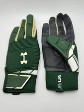 under armour NCAA Team Combat Green Men’s Football Gloves XXL