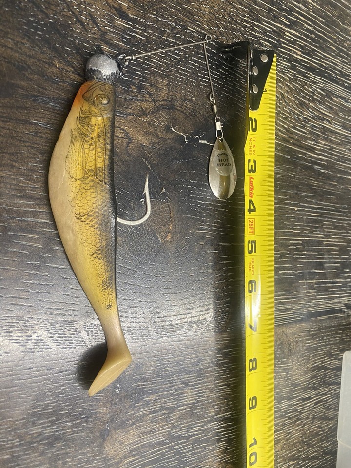 Shumway Hot Head Spinner Bait Musky Muskie peacock Bass Striper Striped Swimbait eBay