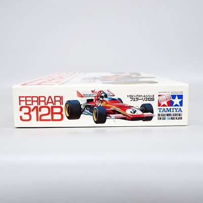 Tamiya 1/12 Ferrari 312B Big Scale Series F1 Vintage Plastic