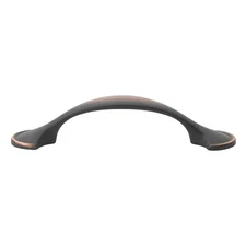 GlideRite 3" CC Arch Cabinet Hardware Pull Oil Rubbed Bronze - 83167-ORB-1