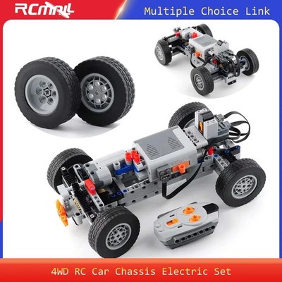4WD RC Cars Chassis Elektro Set Allrad Technik Chassis Steine IR