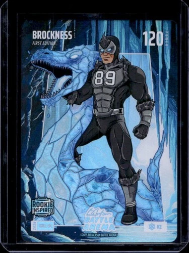 2026 Bo Jackson Battle Arena Brockness Brock Bowers Ice Rookie RC #CHILL-90