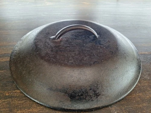 Vintage Lodge USA 8  10 1/4" Cast Iron Lid Self Basting
