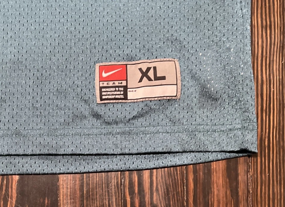 Camiseta masculina vintage Nike Team Philadelphia Eagles Donovan Mcnabb XL náilon verde - Imagem 4 de 4