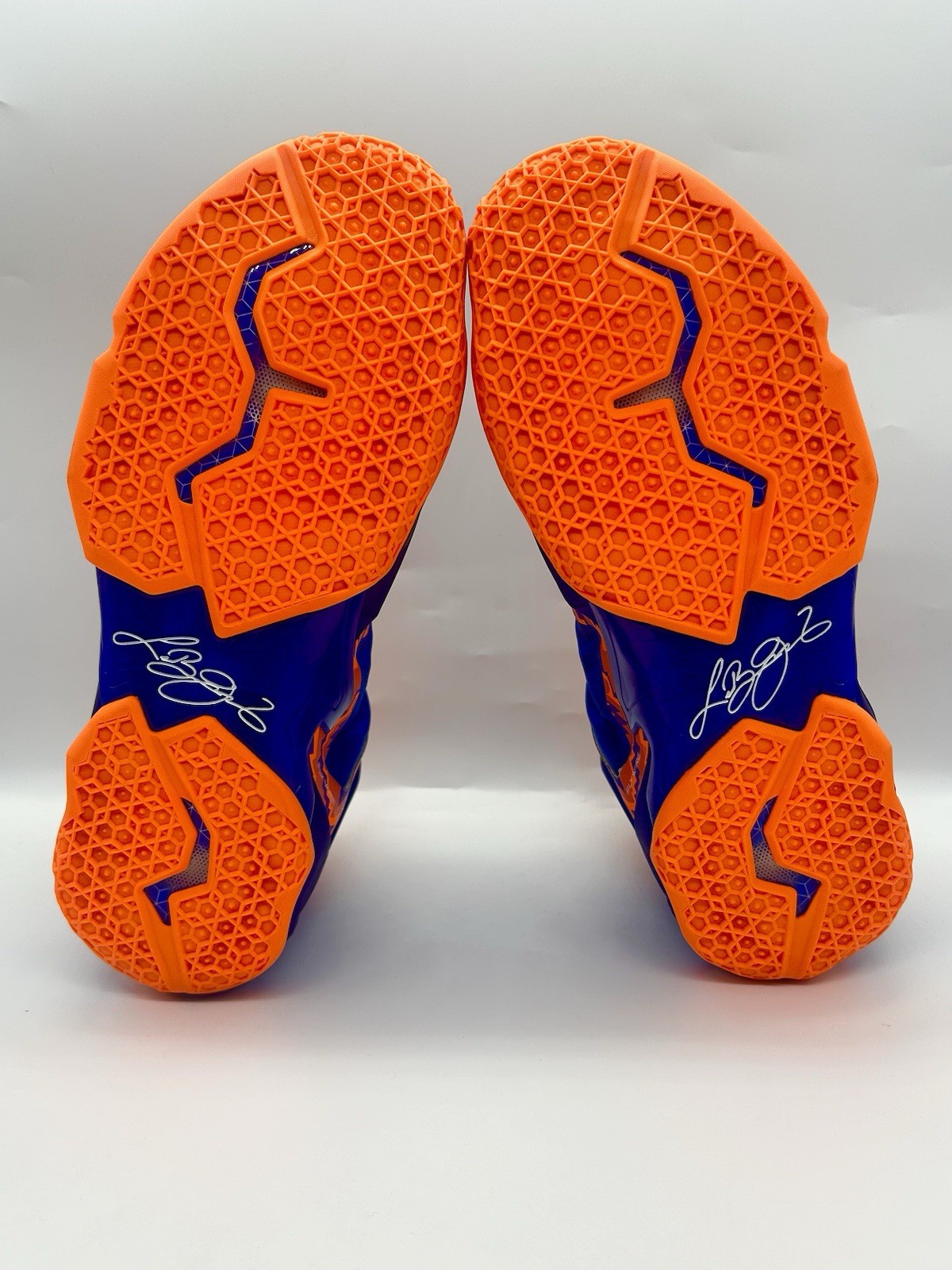 Size 14 - Nike LeBron 11 “Florida Gators Away” PE SAMPLE 2013 image 4