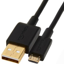 USB-A To Micro USB Charging Cable, 480Mbps Data Transfer Speed, Gold-Plated