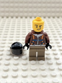 Lego City 60036 Artic Base Camp Artic Helicopter Pilot Minifigure