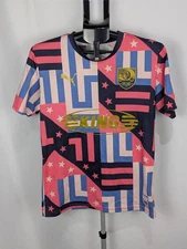 Puma Taxi Club De La Havana Cuba Pink Multi Color Soccer Jersey Size Small #7