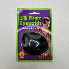 Rubie's Silk Pirate Eyepatch Black One Size 362 - New with Tags