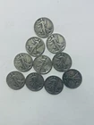 40’s Walking Liberty Half Dollar - 90% silver 10 Coin Lot