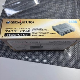 Sega Saturn Multi Terminal 6 Multi Tap With Original Box, Operation Unconfirmed