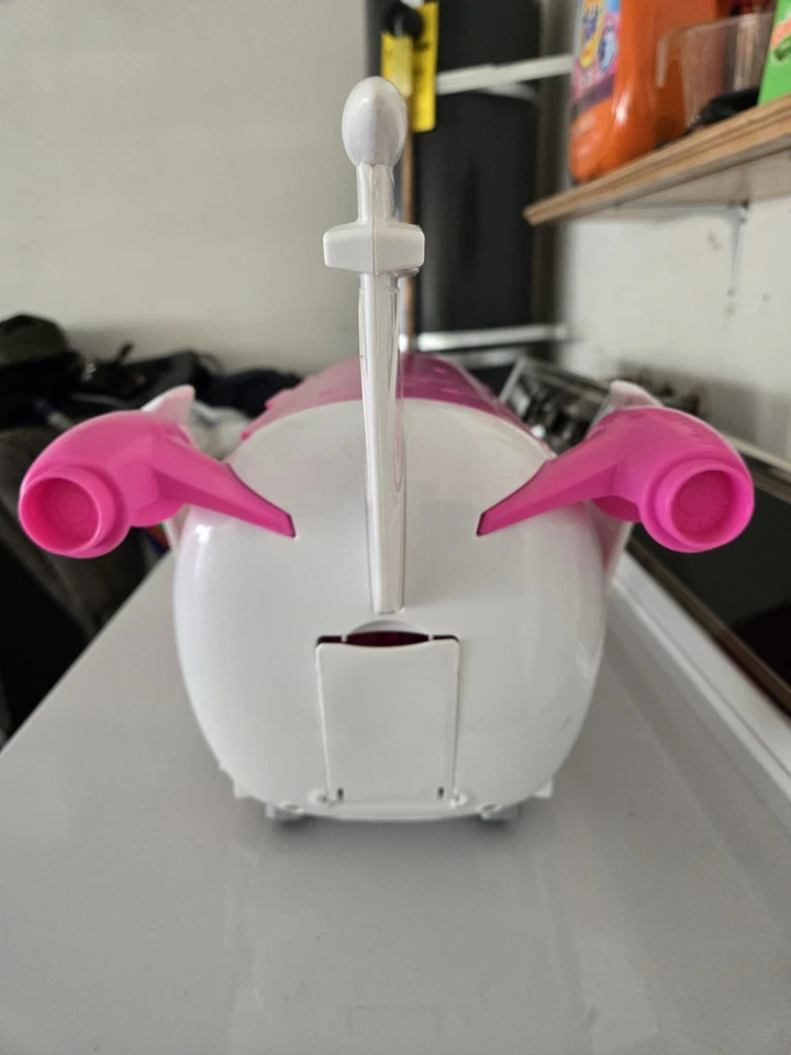 Mattel Barbie Dream Plane Airplane Jumbo Jet Vacation Pink & White - Image 4 of 4