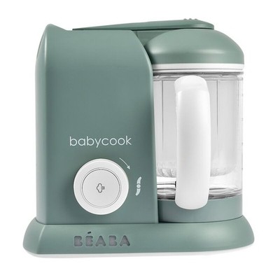 BEABA Babycook Solo 4 in 1 Baby Food Maker Steam Cook + Blend Eucalyptus Openbox