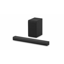 LG Soundbar S40T, 300W su 2.1 canali, Dolby Digital, DTS, Subwoofer wireless, Bl
