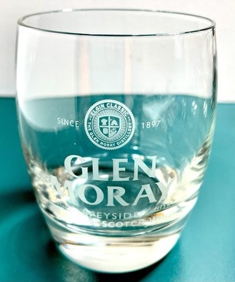 Glen Moray Glass 8oz SPEYSIDE single Malt Scotch Whiskey Glass Libby,Weighted