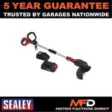 Image of Sealey SV20 Series Cordless Grass Trimmer 20V with 2Ah Battery & Charger