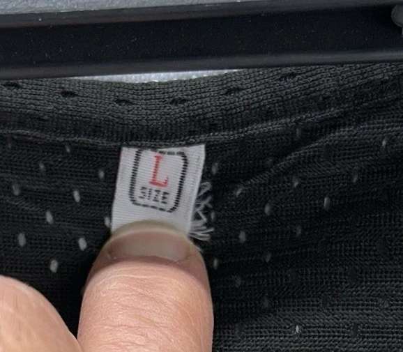 BadBoy Basketball Jersey Adult Large Black White #72 Biggie Smalls Polyester - Image 3 of 4