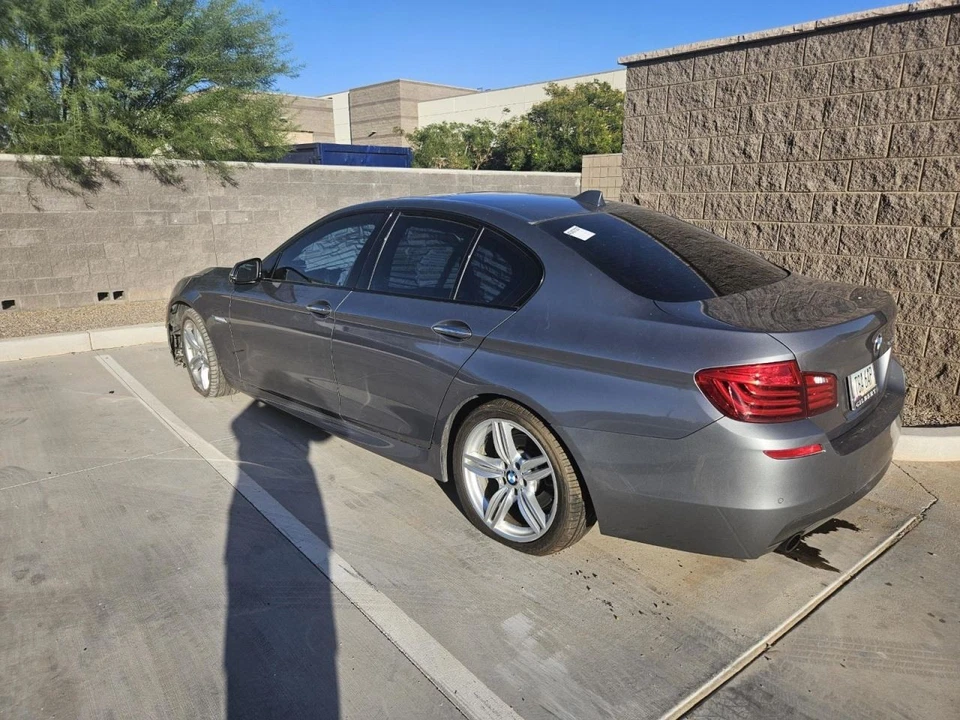 Espejo retrovisor lateral pasajero eléctrico térmico compatible con BMW 528i 2508109 14-16 Foto 3 de 4