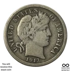 1913 Barber Dime X-1198