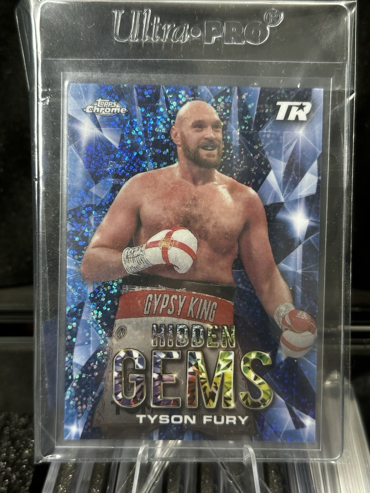 2024 Topps Chrome Boxing Tyson Fury Hidden Gems #HG-1 (Gypsy King 👑)