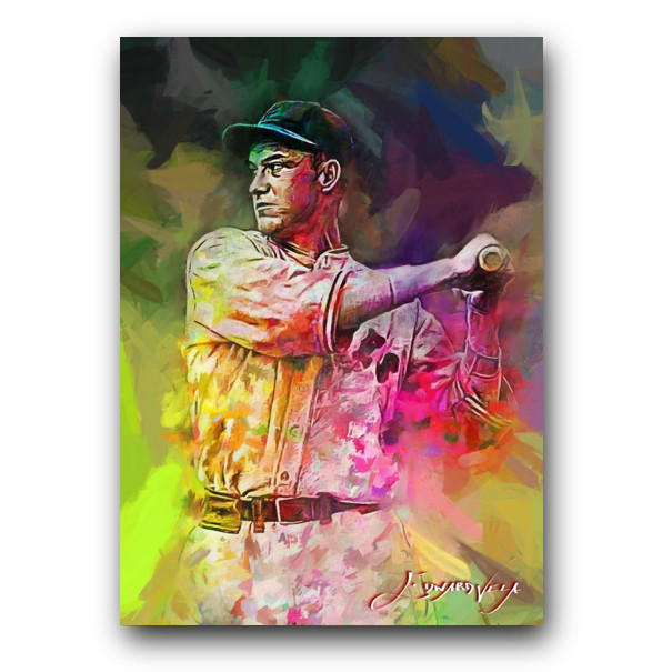 Arky Vaughan #5 Art Card Limited 42/50 Edward Vela Signed (Pittsburgh Pirates)