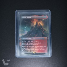Mount Doom (Borderless) Universes Beyond: the Lord of the Rings