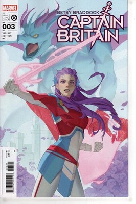 BETSY BRADDOCK CAPTAIN BRITAIN #3 AKA VAR
