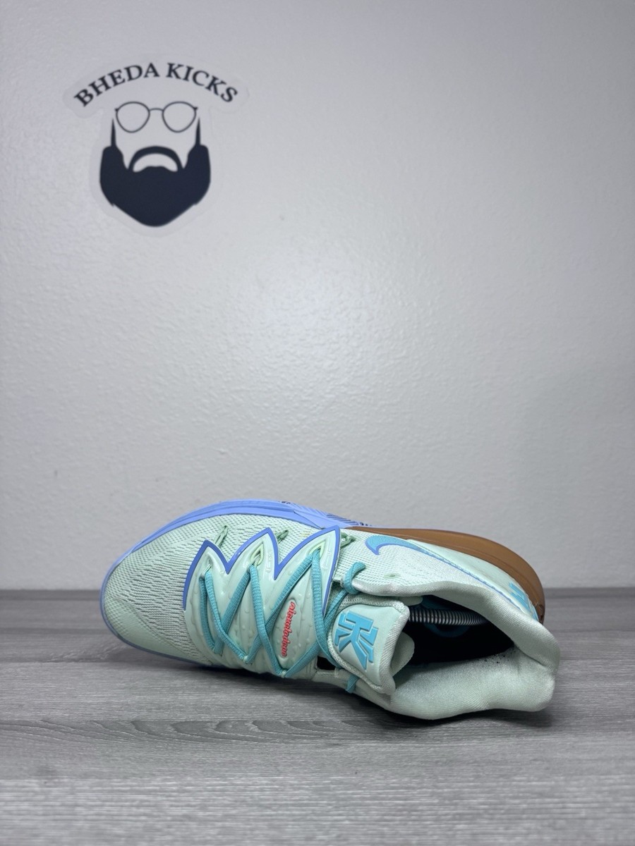 Size 11 - Nike Kyrie 5 x SpongeBob SquarePants Squidward Sneakers