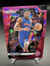 2024-25 Panini Prizm - Isaiah Stewart #106 Pink Ice Prizm