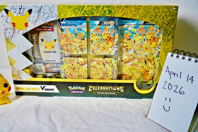 Pokémon TCG Celebrations Pikachu V-Union Special Collection Box