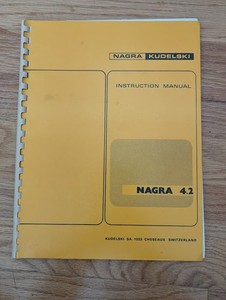 Nagra 4.2  Instruction Manual  Kudelski Switzerland L and LSP