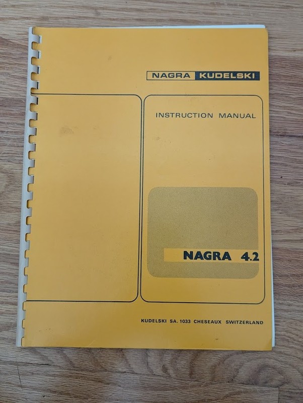 Nagra 4.2  Instruction Manual  Kudelski Switzerland L and LSP