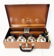 Vintage Movi-Lite R4 Photo Flood Light Kit 1500W 4-Lamp Portable w/ Metal Case