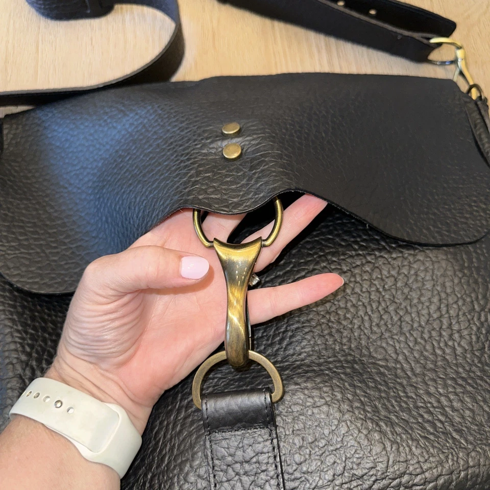 Bolsos grandes de cuero italiano Pulicati ¡Excelente estado! Foto 3 de 4