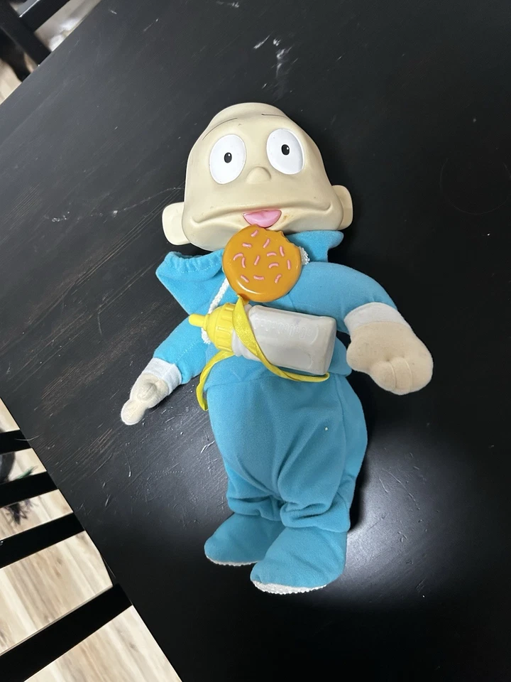 Muñeca parlante Nickelodeon Rugrats Bounce & Babble Dil Pickles 2000 vintage Foto 2 de 4