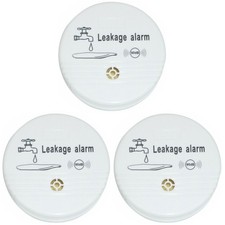 3 st&uuml;cke Hohe empfindliche Leckdetektor lauter Wasserleckalarm ohne Batterie