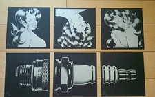 Coop Parts With Appeal set of 6 prints  authenticity page signed Ltd 500 edt