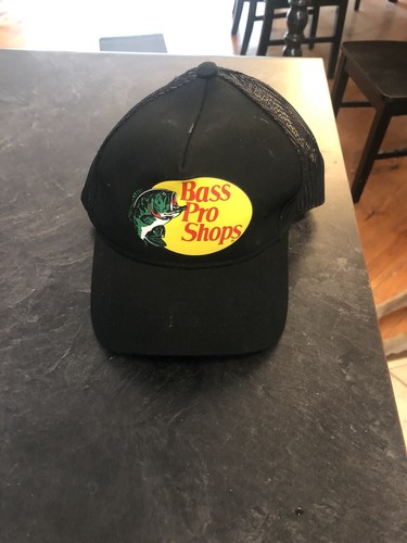 Bass Pro Shops (Black) Snapback Hat | eBay
