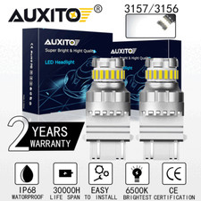 T25 3157 3156 High Power 7W LED Tail Brake Stop Backup Reverse Light Bulbs White
