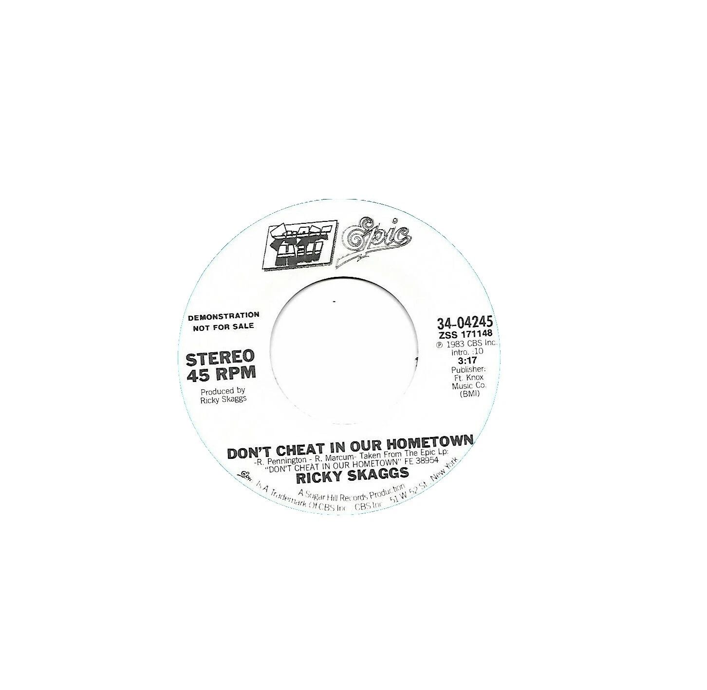 Contemporary Country Epic Vinyl Records