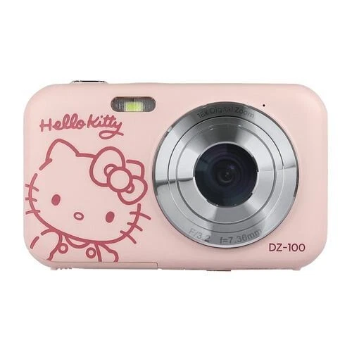 Cámara digital compacta Hello Kitty YASHICA DZ-100 parque infantil rosa YAS-DZ10HK-PN - Imagen 8 de 8