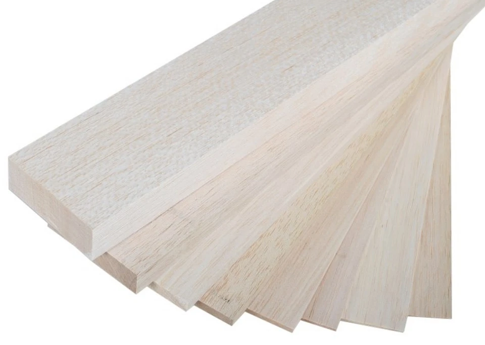 Balsaholz Krick Balsabretter Balsabrettchen 0,8 - 30 mm Stärke wählbar