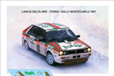Kit Miniature 1/43 Provence Moulage – Lancia Delta N°78 Rallye Monte-Carlo 1987 – NEUF