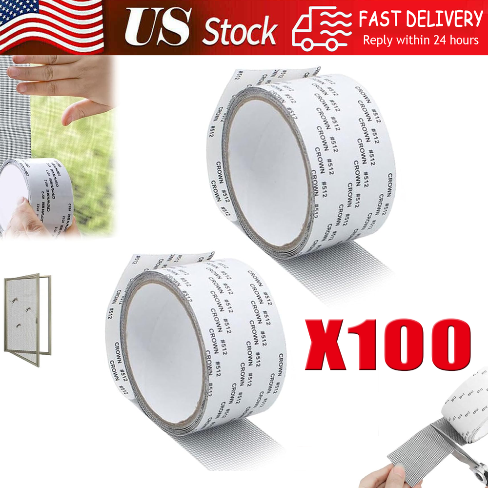 Screen Patch Repair Kit Window Repair Tape Fiberglass Covering Mesh Tool 5*200cm